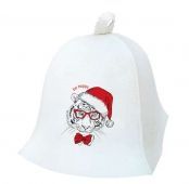 Шапка "Be happy. Тигр", фетр искус.