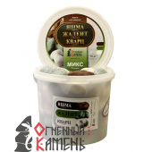 Камни Микс Премиум (жадеит, кварц, яшма) для электрокаменок ф.40-80 мм (15кг, ведро) ОК